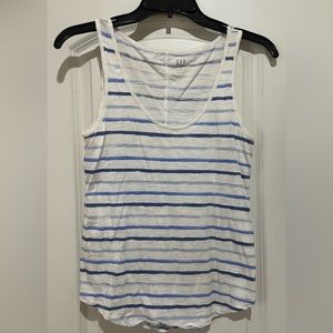 Blue striped Gap tank size Extra Small